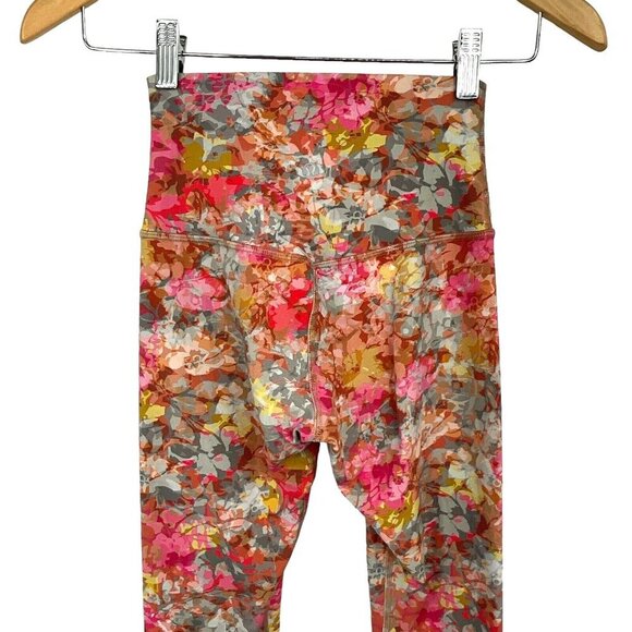 Lululemon Align Pant 28" Inflorescence Multi Size 2 High Rise Floral Leggings - Picture 5 of 7